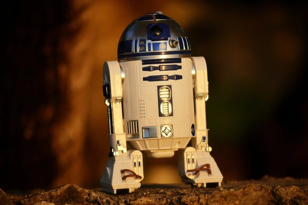 Friendly R2D2 Droid